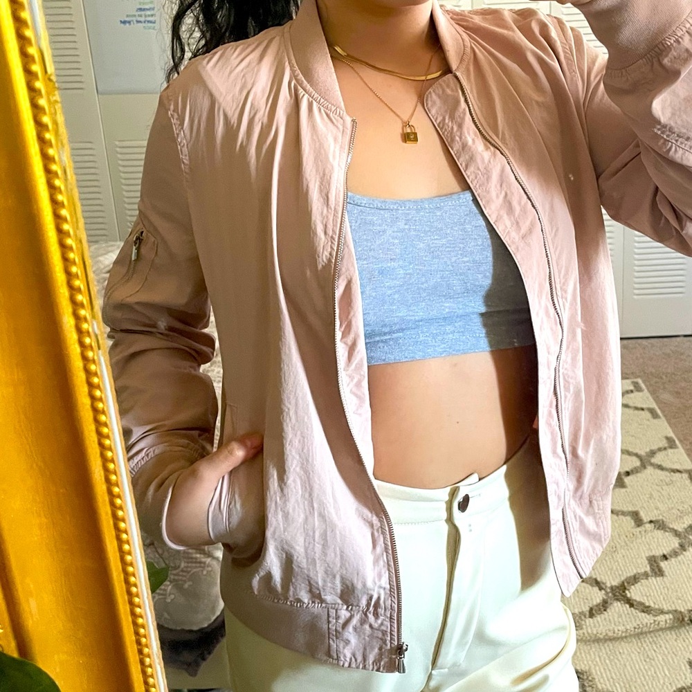 Zara bomber jacket